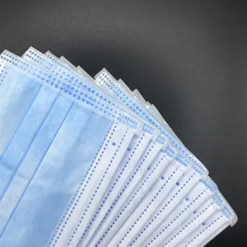 

3 Layer Non-woven Dust Face Mask Thickened Disposable Mouth Mask Dust Filter Safety Mask