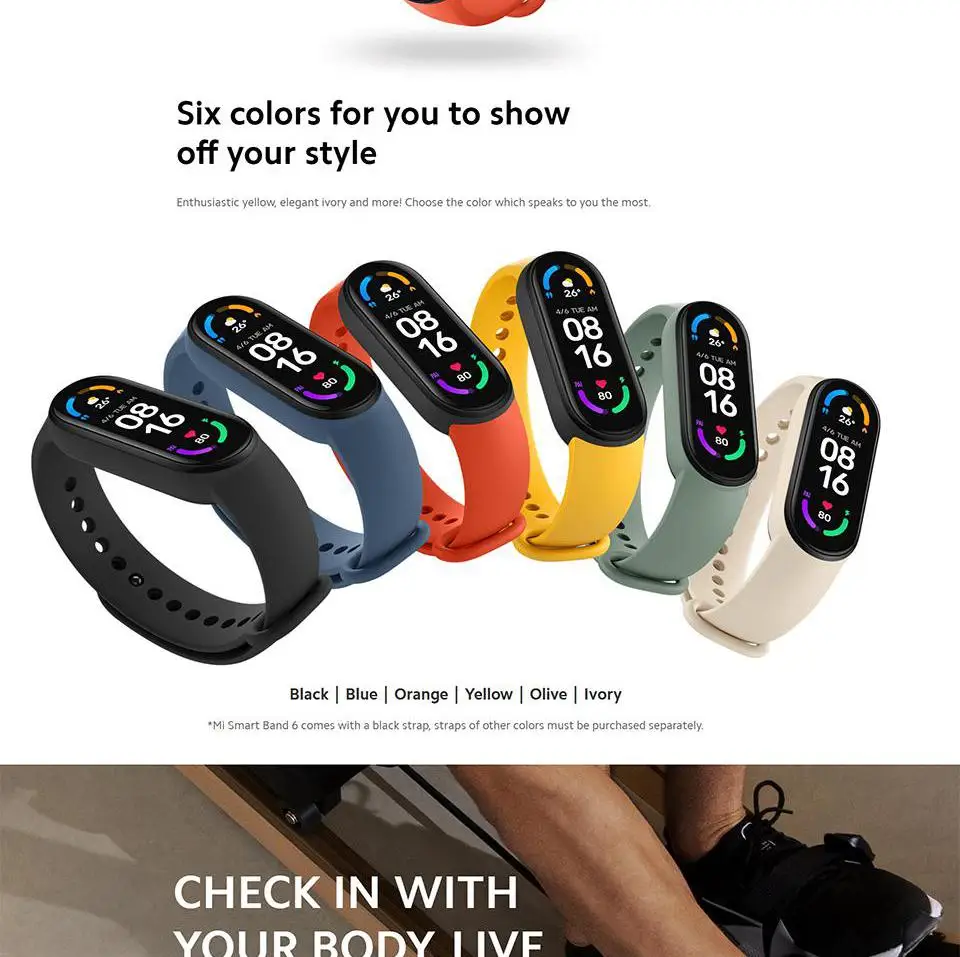 Xiaomi Mi Smart Band 6