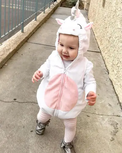 

Toddler Newborn Unicorn Baby Girls Fleece Bodysuit Jumpsuit Jumper Outfits Costume Fur Warm Coat