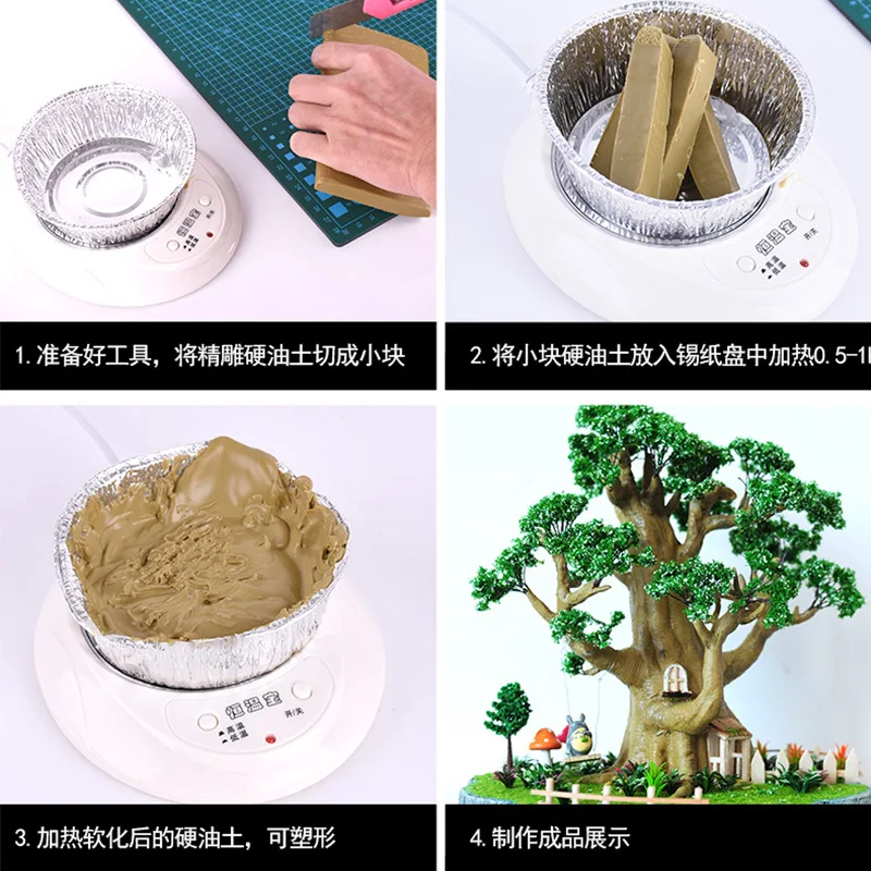 

Model Carved Handmade DIY Garage Kit Sludge for Making Cup Heater Carved Heater Softening Treasure Mini Thermostat