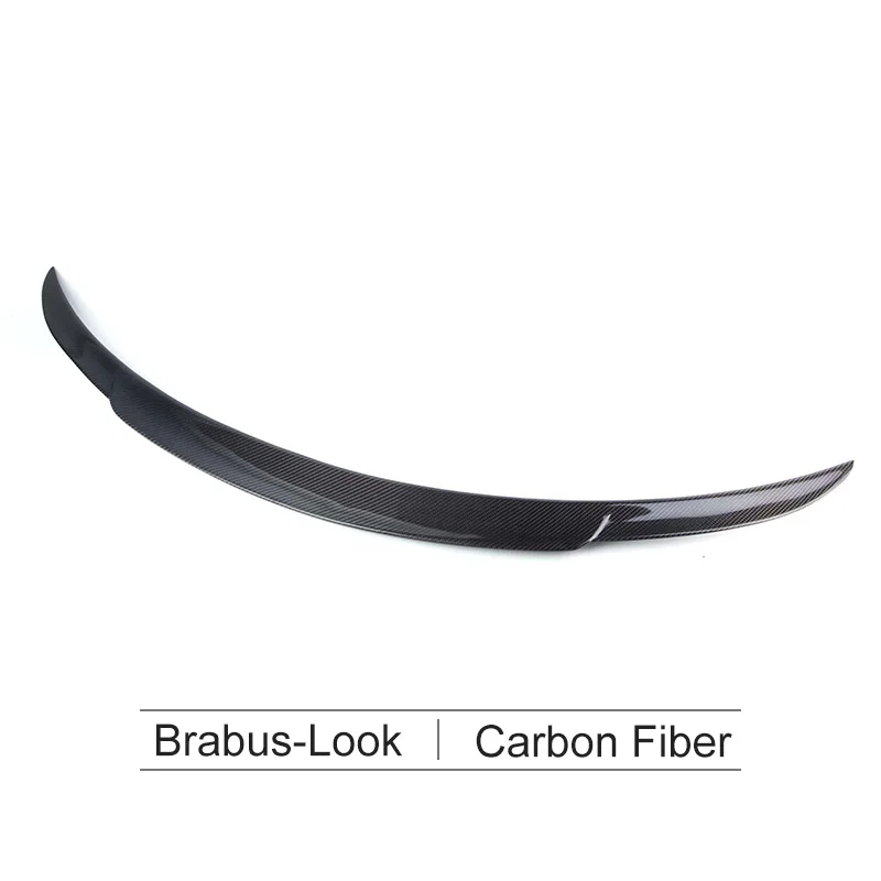 Rear Spoiler Tail Trunk Boot Wing Decoration For Mercedes-Benz W257 CLS Car Styling - Цвет: brabus carbon