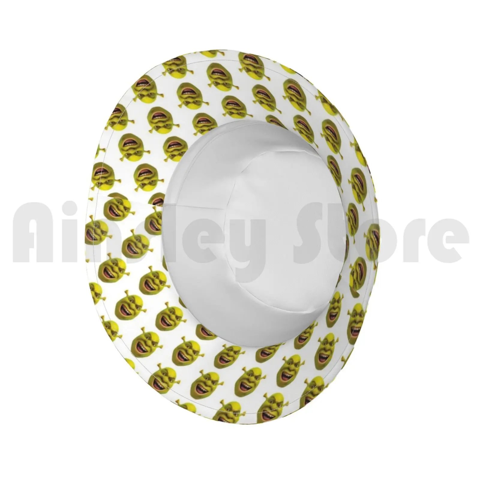 Little Shrek Meme Sun Hat Foldable Uv 