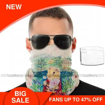 

Sakura Mouth Face Mask Sakura Facial Mask with 2 Filters Beautiful Kawai for Adult Mask
