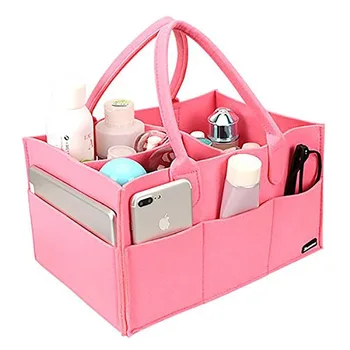 

2020 Free Shipping New Hand Baby Diapers Felt Bag Multi-functional Felt Baby Products Diaper Bag Foldable Storage Mommy Bag