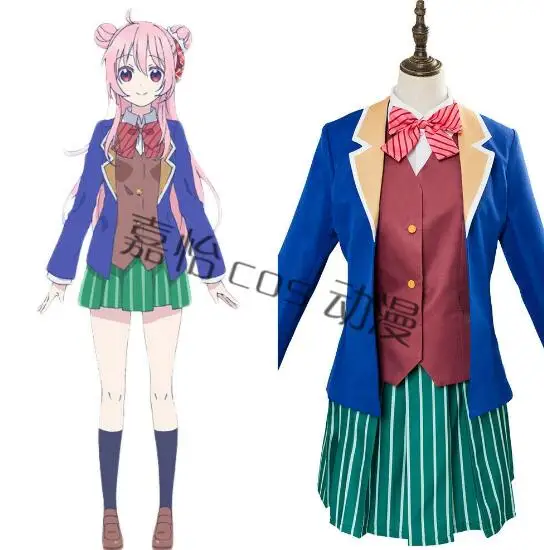 Аниме Happy Sugar Life Satou Matsuzaka костюм для косплея |