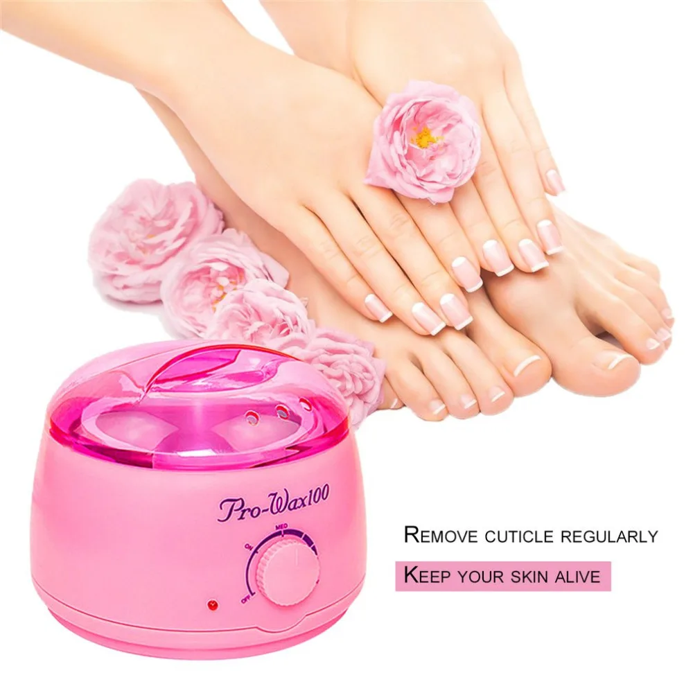 Multifunctional 500ML Compact Size Spa Wax Heater Manicure Feet Machine 110V 220V Paraffin Warmer Heater Spa Manicure Kit