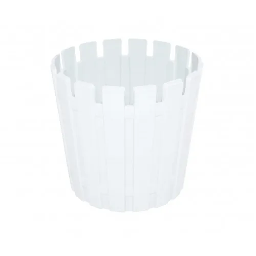 

SAMPURHCASE Flower Pot Round 20cm White 27556S