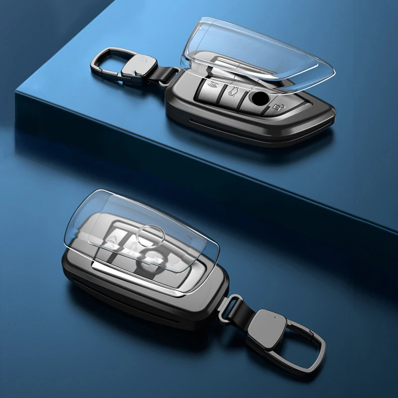 

1Pcs Car Key Case Keychain for BMW 3 Series X5 525 320li 7 Series Keychain Cover TPU Keyring Shape Accessories