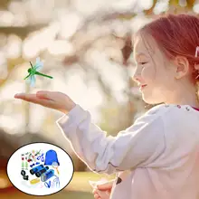

Bug Catcher Kit Exploration Toy Drawstring Bag Bug Kits Insect Viewer Bug Net Hiking Exploration Games for Kids Children