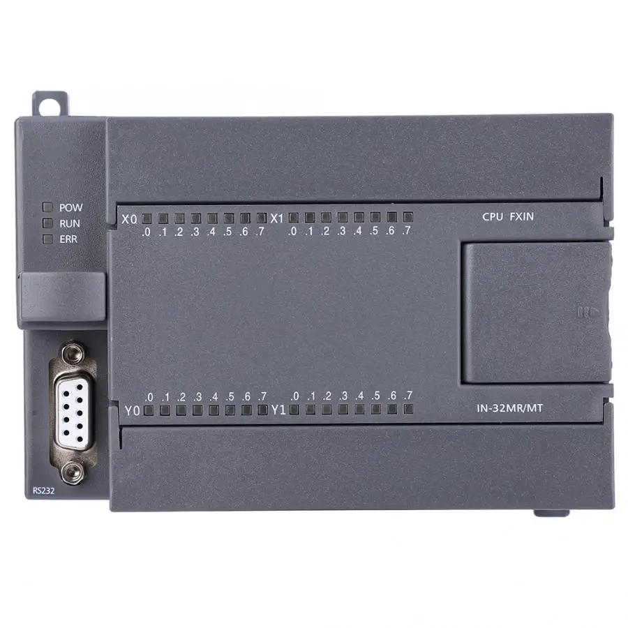 DC 24V PLC промышленная плата управления анти-помехи 16 релейный выход программируемая логическая плата управления Лер