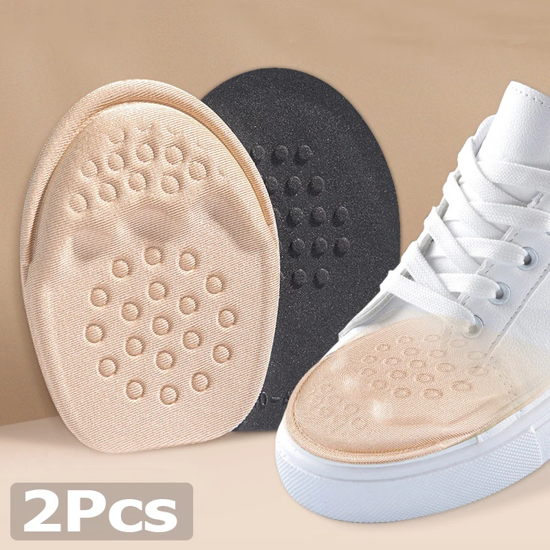 Half Insoles for Shoes Inserts Forefoot Insert Non-slip Sole Cushion Reduce Shoe Size Filler High Heels Pain Relief Shoe Care