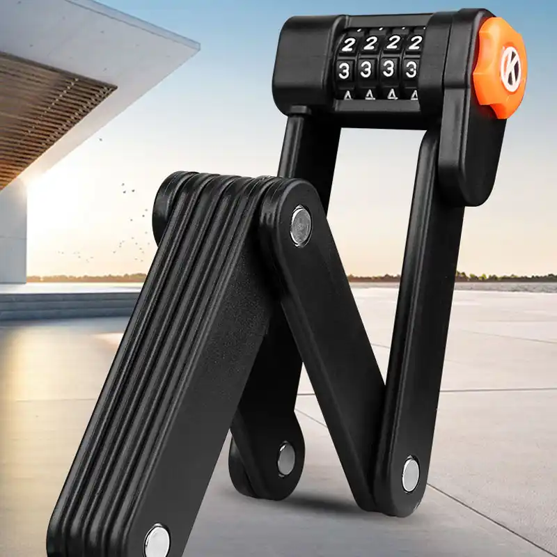 folding bicycle lock