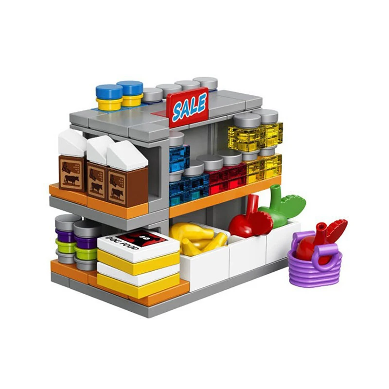 DHL, 2232 шт., Симпсоны, KWIK-E-MART, экшн-модель, строительный блок, кирпичи, совместимые 16004 71016, подарок для мальчика, игрушки