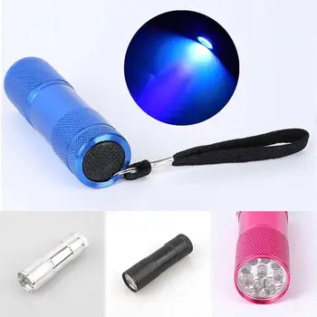 

Pet Stain Detector Flashlight Urine Home &Amp; Living 1Pcs UV Money Detector 9-LED Ultraviolet Torch Blacklight