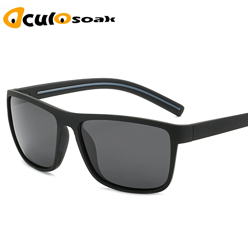 

BRAND DESIGN Classic 2019 New Sunglasses Men Women Driving Square Frame Sun Glasses Male Goggle UV400 Gafas De Sol
