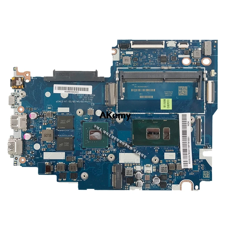 FLEX 5-1570 материнская плата для lenovo FLEX5-1570 320S-15ISK ноутбук материнская плата LA-E541P i7-7500U GT920M тест Оригинальная работа