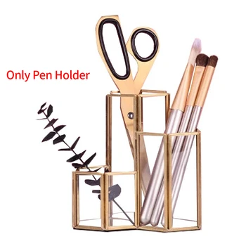 

School Stationery Makeup Brush Pen Holder Home Multifunction Bedroom Storage Container Dressing Table Office Desk Decoration