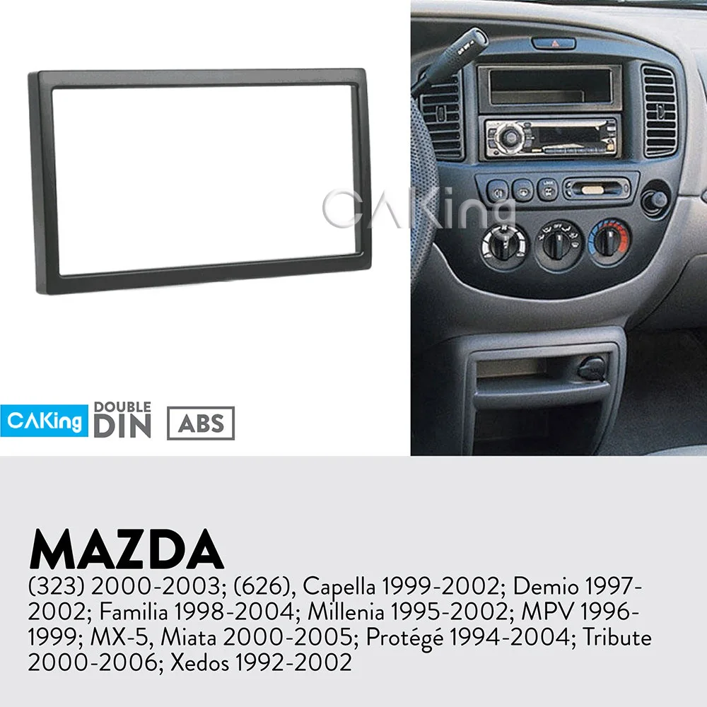 Автомобильная радиопанель Fascia ДЛЯ MAZDA 323 2000-2003 626 Capella 1996-2002 Demio комплект приборов