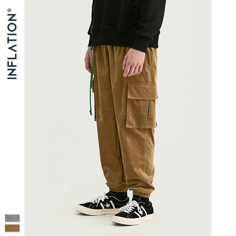 Mens corduroy jogger pants Clearance
