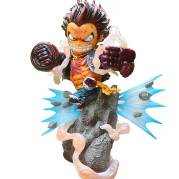 

Anime One Piece Limited Ver Luffy Figures GK Gear Fourth Q Model Toys 20cm