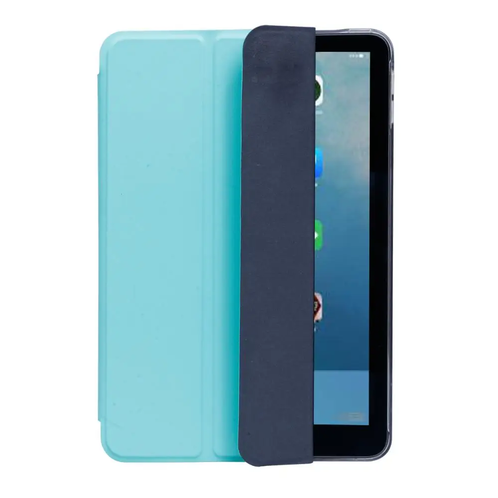 Из искусственной кожи чехол для Apple iPad Pro 10,5 A1701 A1709 A1852 шелковистый защелкивающийся чехол-подставка на Fundas смарт-чехол для планшета для iPad Pro 10,5 состояния заданием будильника B - Цвет: Blue