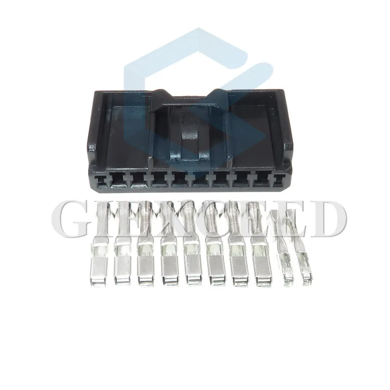 

2 Sets 10 Pin Automotive Female Connector Car Auto Wire Socket With Terminals