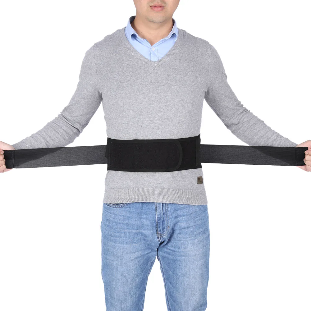 

Adjustable Tourmaline Self-Heating Magnetic Therapy Black Waist Protection Belt Lumbar Support Lumbar Brace Health Care