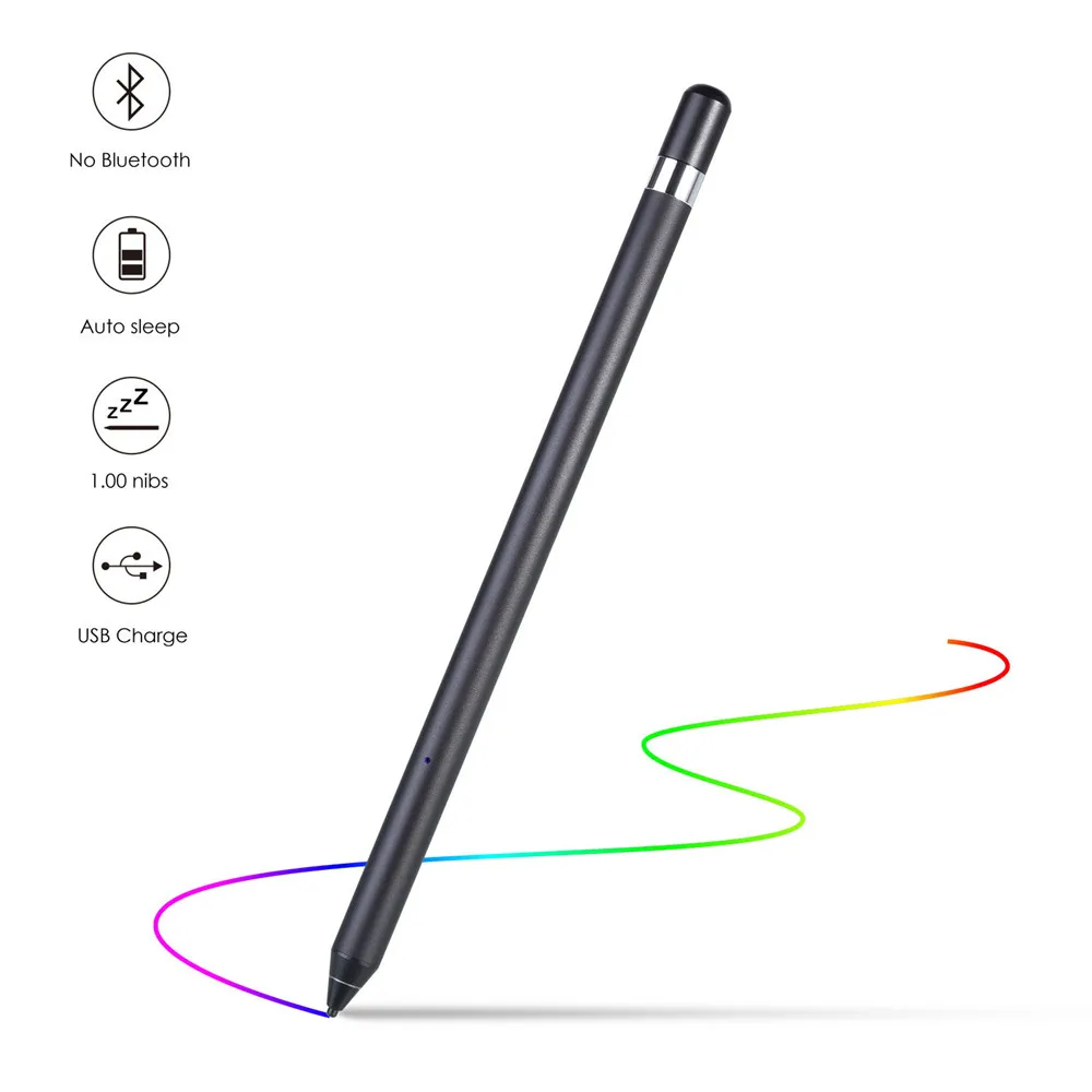 

Touch Screen Active tablet Stylus Pen For Apple pencil ipad iphone X 8 7 6 for huawei Xiaomi Mi 6 5 A1 Max 7 Note 4