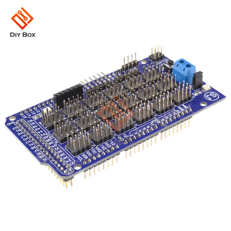 Для Arduino датчик Mega модуль щит V2.0 V2 для Arduino ATMEGA2560 ATMEGA 2560 R3 ATMEGA1280 1280 ATmega8U2 AVR