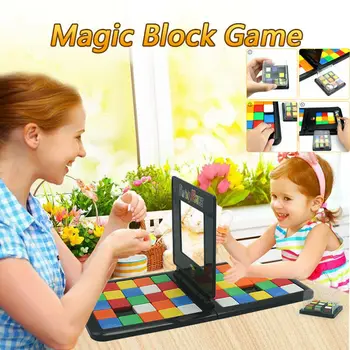 

2020 New Magic Block Game Brain Game For Kids Boys Girls Adults Game Of Brain Educational Toys Family Party Fun Board Game