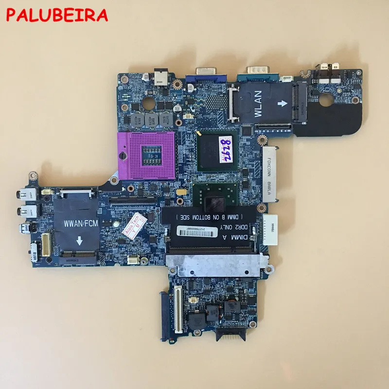 PALUBEIRA Бесплатная доставка 0DT781 для dell D630 Материнская плата ноутбука LA-3301P CN-0DT781