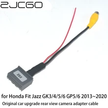 

Car Rear View Backup Reverse Parking Camera Adapter RCA Cable for Honda Fit Jazz GK3/4/5/6 GP5/6 2013~2020