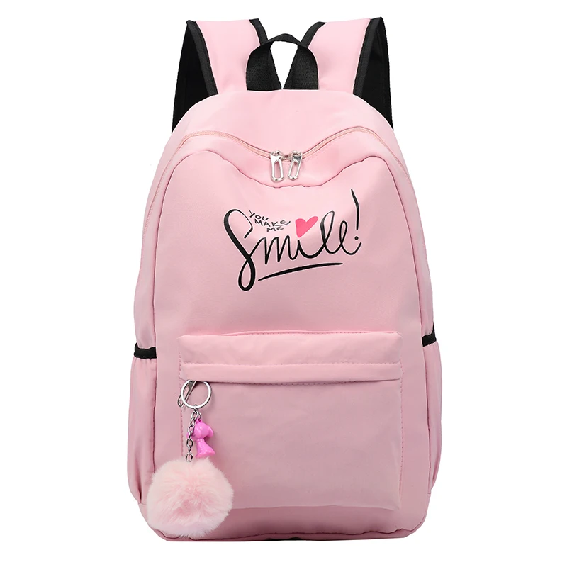 

2019 Preppy Style Fashion Women School Bag Travel Backpack For Girls Teenagers Stylish Laptop Bag Rucksack Girl Schoolbag