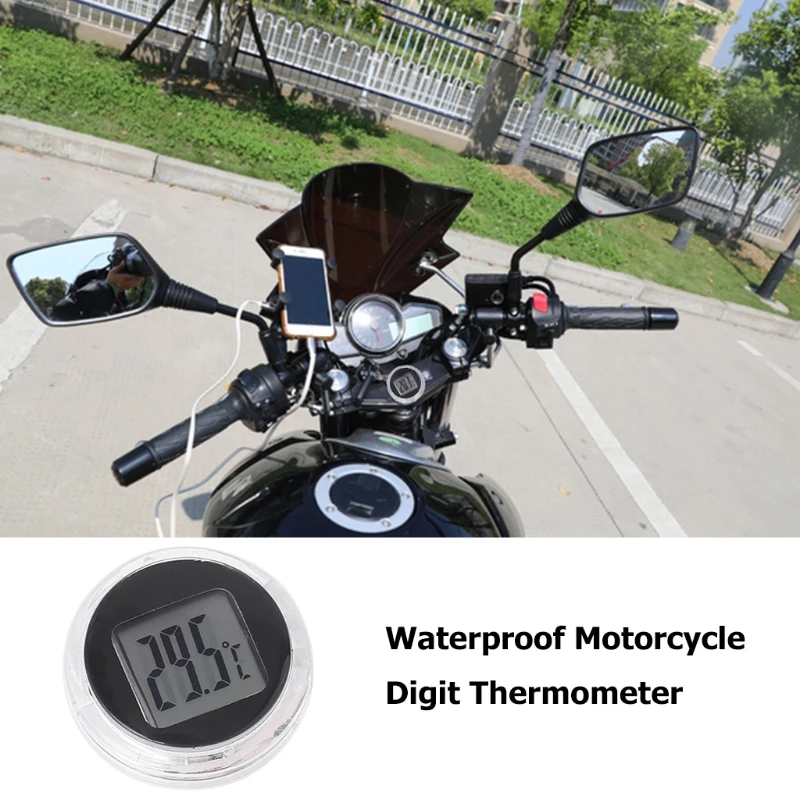 Motorrad Meter Wasserdicht Durable Motorrad Digital Thermometer