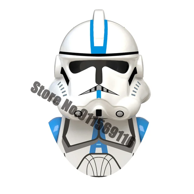 Disney Republic Commando 501st Clone Building Blocks Trooper Force 99 Hunter Crosshair Wrecker Echo Cody Rex Star Brick Figure D-WM557