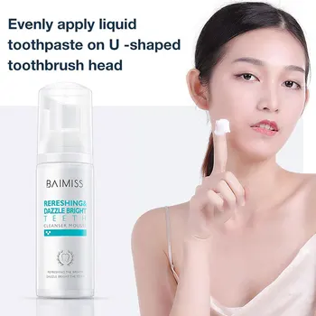 

Dental Foam Toothpaste Cleaning Oral Care Teeth Fresh Breath Teeth Whitening Remove Bad Breath Portable Oral Mouth Cleaner