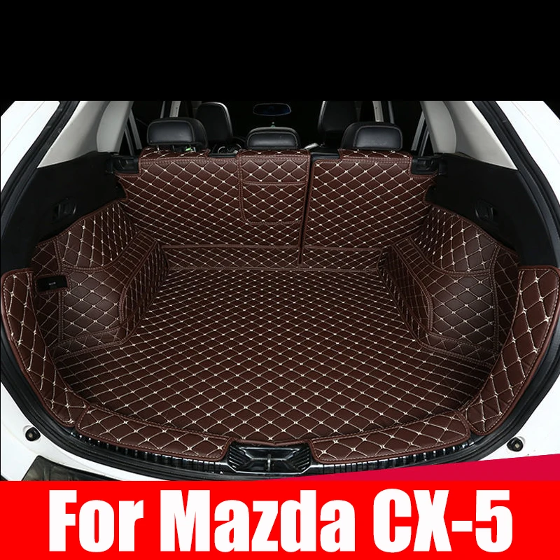 JITEM Tappetini Abitacolo Auto in Pelle per Mazda CX-5 2017-2022