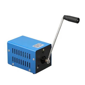 

20W High Power Charger Emergency Hand Crank Dynamotor Portable USB Charging Hand Crank Generator Outdoor Camping Generator