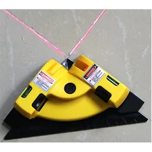 Right Angle 90 Degree Square Laser Level High Quality Level Tool Laser Measurement Tool new multi function drill guide line laser square angle laser level professional drilling helper laser dust catcher