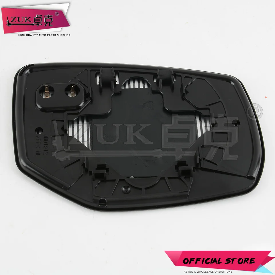 Cena ZUK Auto podgrzewany zewnętrzny lusterko wsteczne boczne szklana soczewka dla HONDA ACCORD 2014 2015 2016 2017 2018 76253 T2F R01 76203 T2F R01