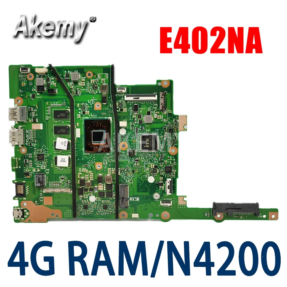 90NB0C50-R00030 для ASUS E402NAS E402NA E402N Материнская плата ноутбука с 4G RAM / N4200 (14-дюймовый
