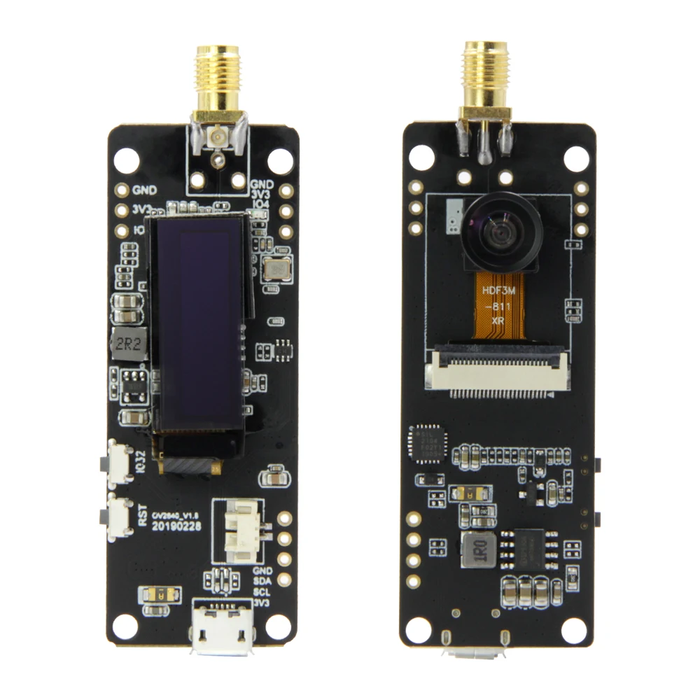 Lilygo®ttgo T-journal Esp32 Câmera Módulo Placa de Desenvolvimento Ov2640 Câmera Sma Wifi 3dbi Antena 0.91 Oled Câmera Placa - Image 2