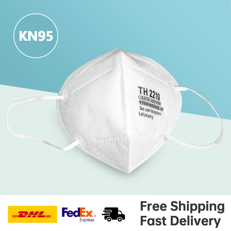 

20 pcs KN95 Mask face Mask mouth Mask DHL Fedex UPS Fast Delivery CE Certification Anti-Pollution Dust Mask as FFP2 N95 KF94