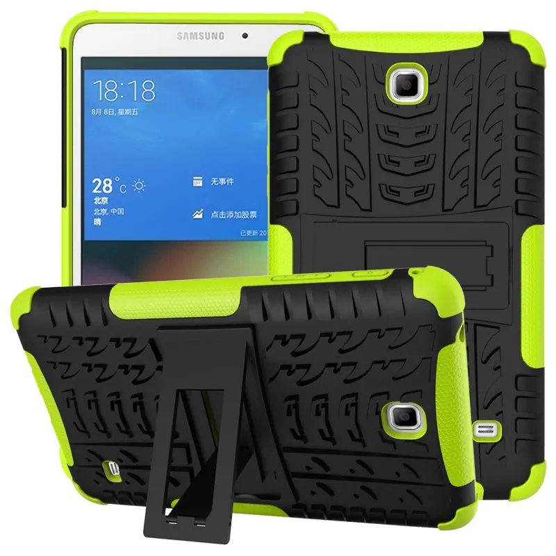 Для Samsung galaxy Tab 4 7 0 чехол для SM T230 T235 Tablet Armor TPU + PC противоударный подставка|Чехлы