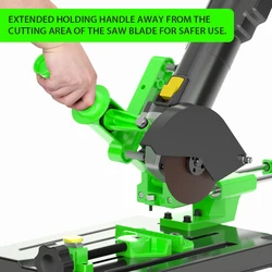Support universel fixe pour meuleuse d'angle, Machine à polir, à découper, scie de Table, support de bureau 
