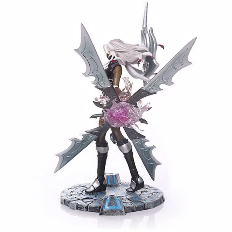 League Of Legends Blade Irelia Mei Handmade Model Ornaments Doll Pvc Action Map Collection Toy