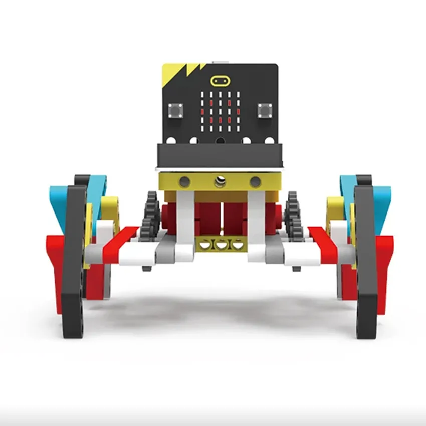 Yahboom programmable building blocks Spider: bit smart robot car kit based on Micro: bit RC Toy gift