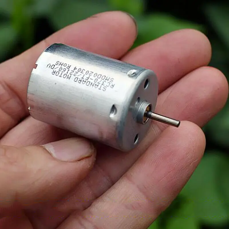 Бесшумный двигатель Micro Standard RF-RC370-FT/22160 из драгоценных металлов Круглый 24 мм