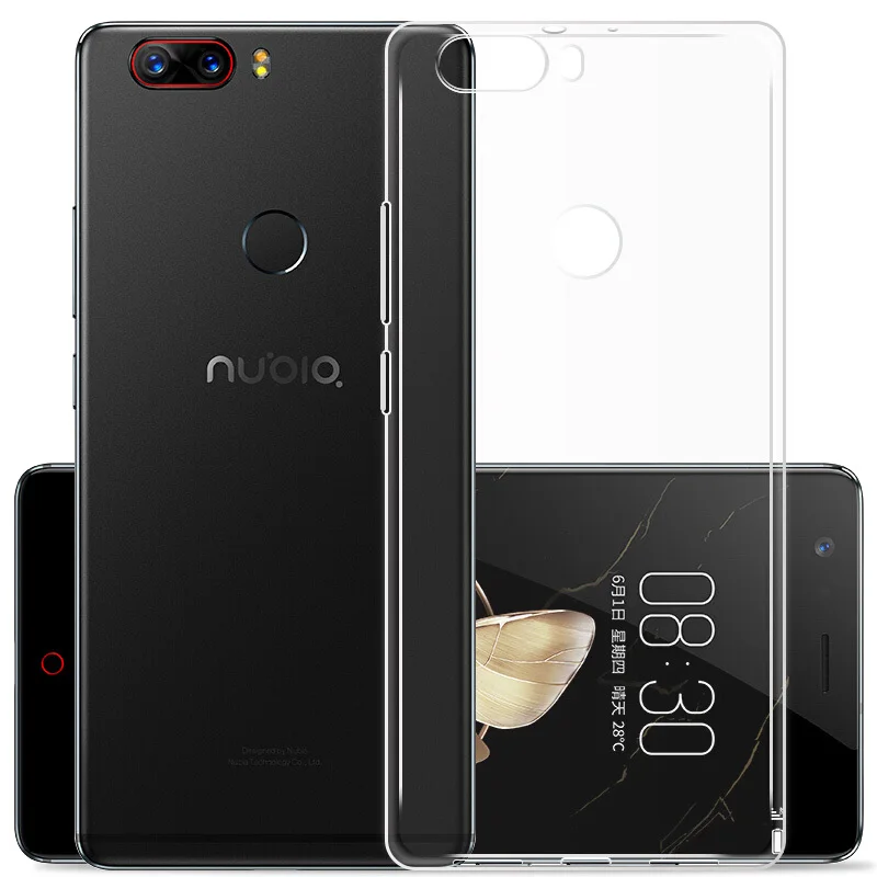 Soft TPU Silicon Cover Phone Case protector case For ZTE Nubia Z11 Z17 Lite Z18 mini S Max M2 Axon 9 Pro 7 V18 Red Magic |
