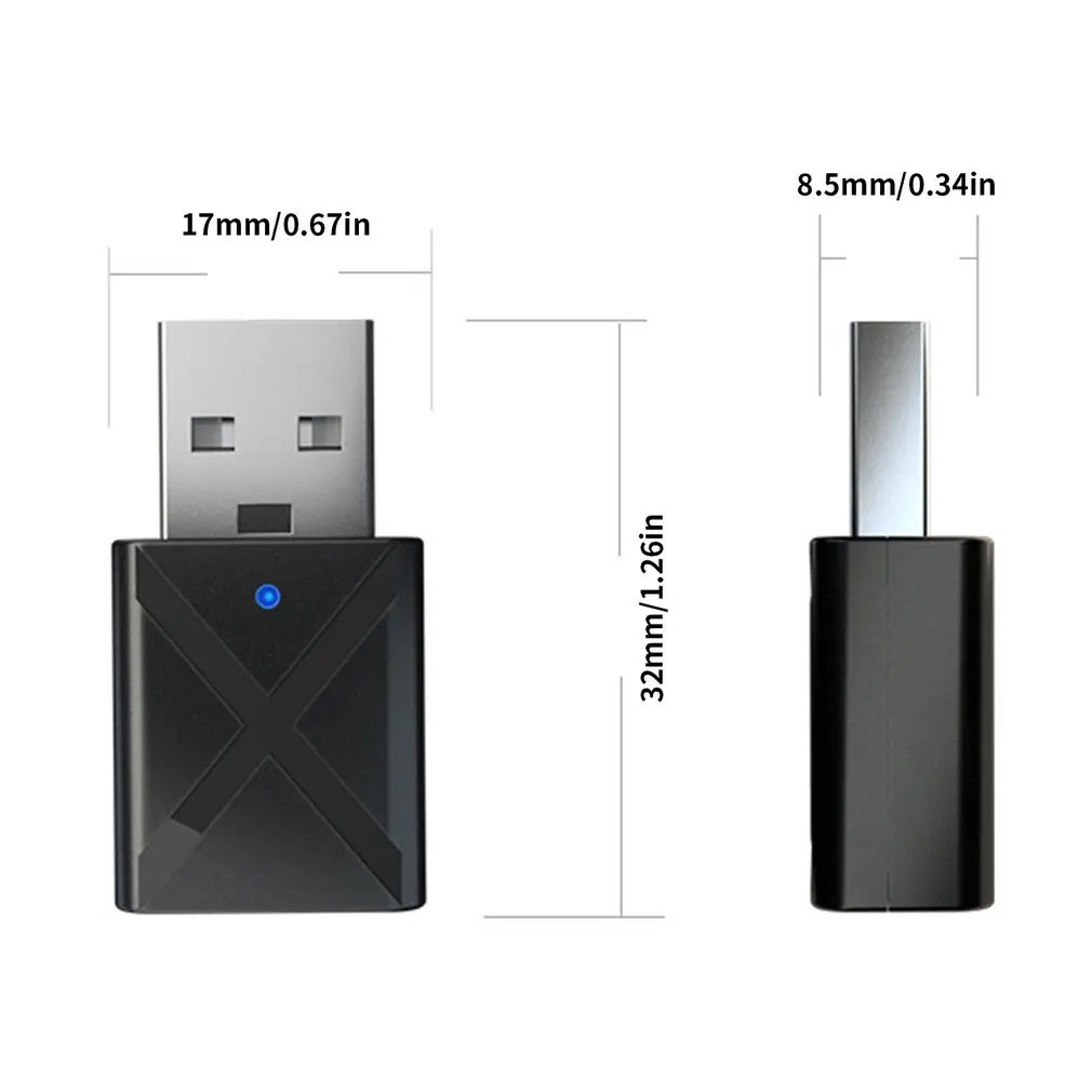 ONLENY Bluetooth 5,0 аудио приемник передатчик мини стерео Bluetooth AUX RCA USB 3,5 мм разъем для ТВ ПК автомобильный комплект беспроводной адаптер